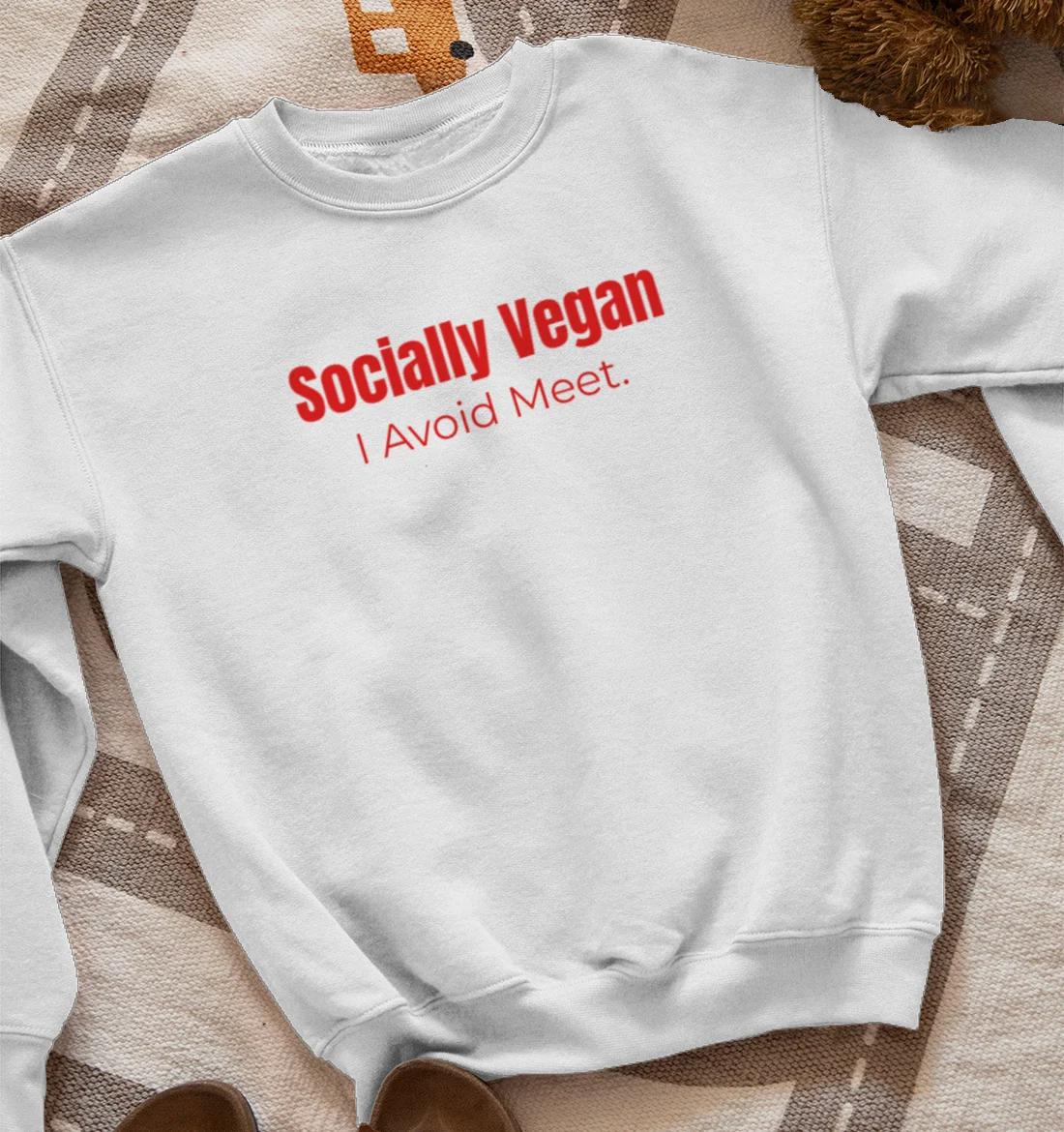 Socially Vegan - Mood Sweatshirt