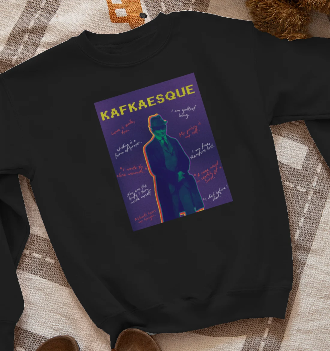 Franz Kafka -  Kafkaesque  Sweatshirt