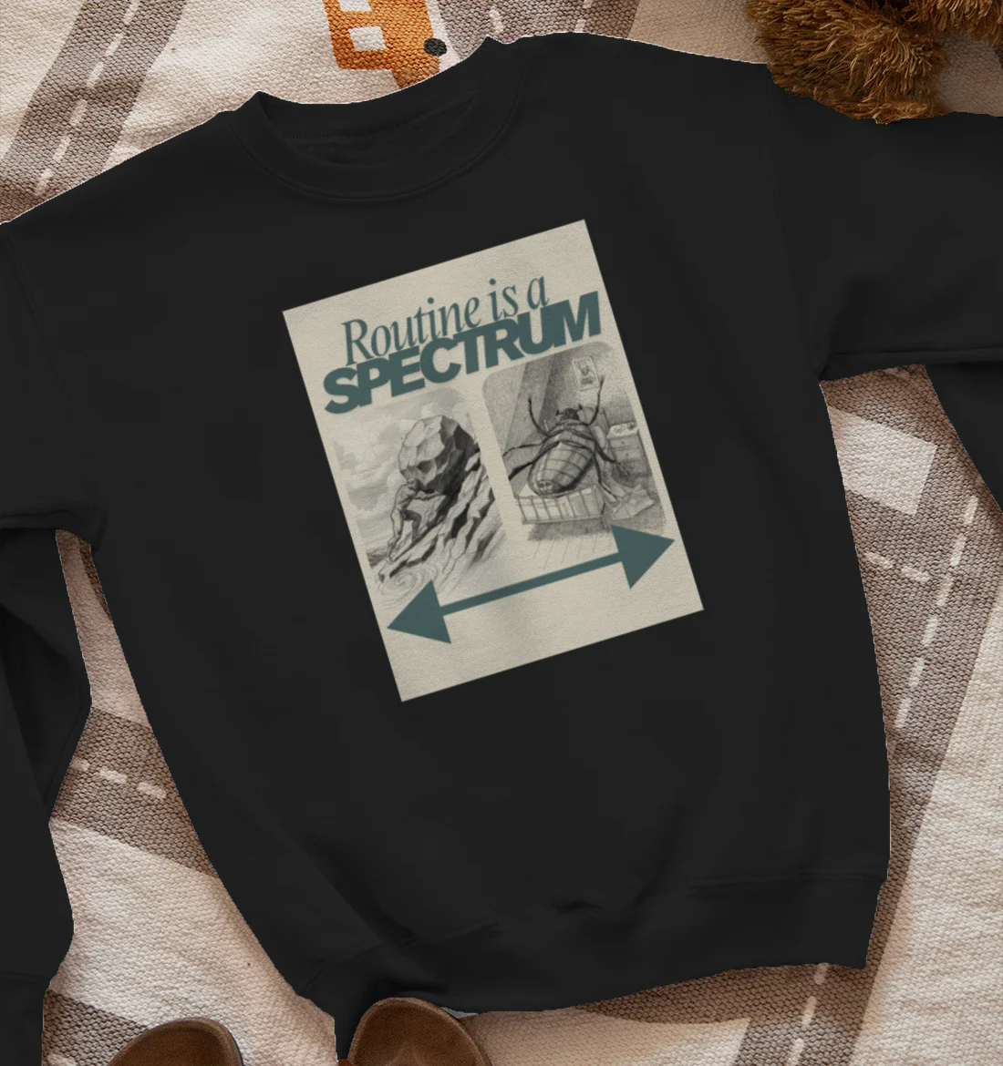 Kafka Sisyphus philosophy Sweatshirt