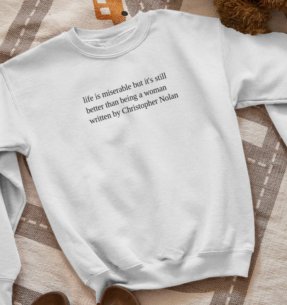 Woman Written by Nolan Sweatshirt