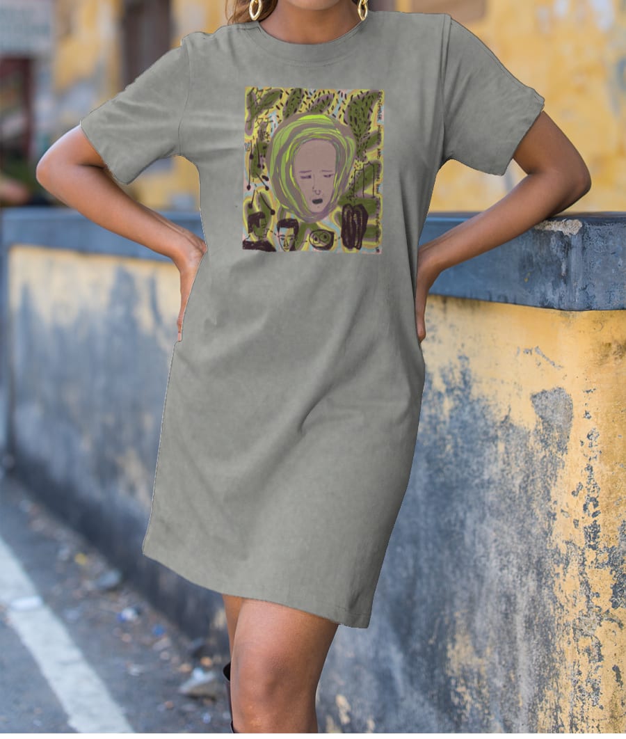Anime Gym Motivation T-Shirt Dress