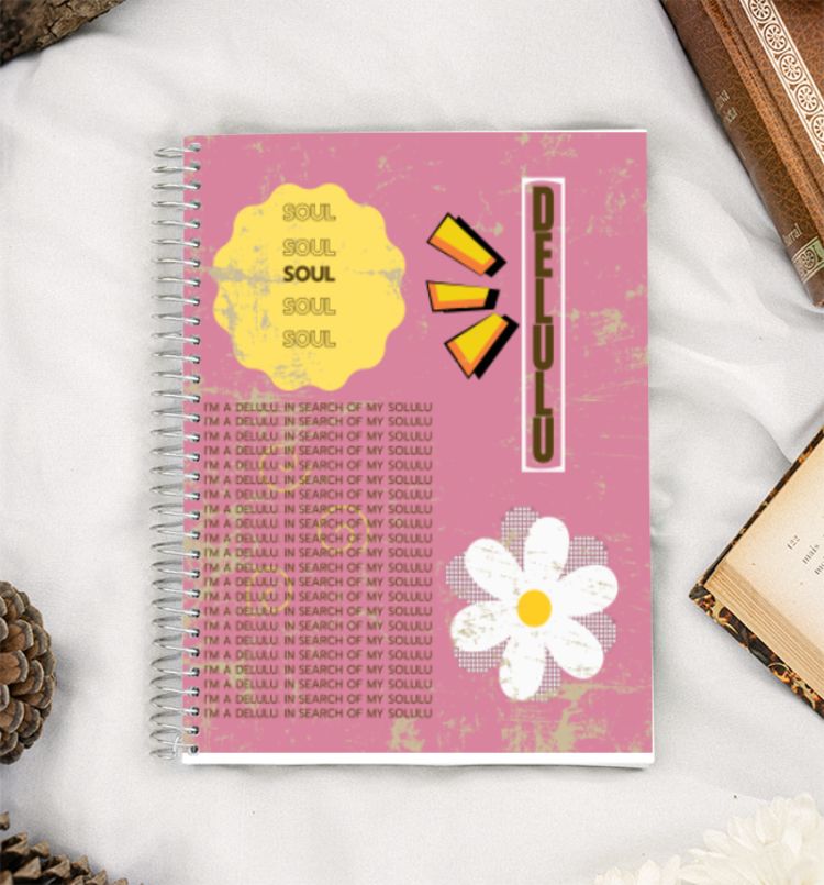 Delulu is Solulu A5 Notebook