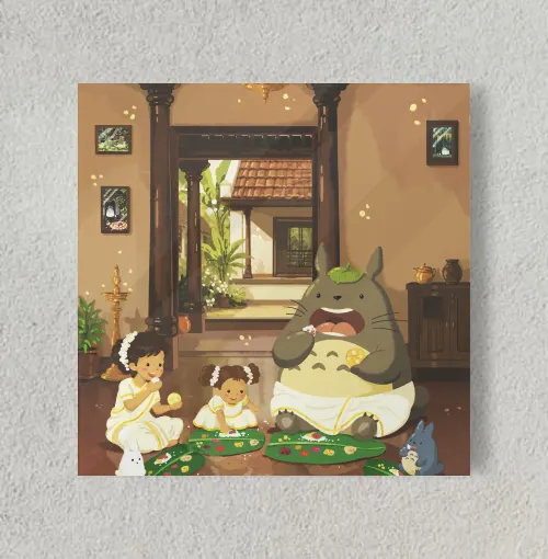 Ghibli x Kerala 8" x 8" Acrylic Poster