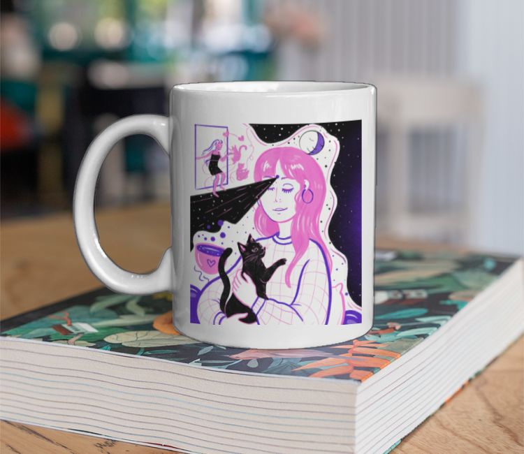 Dream kitty cat Coffee Mug