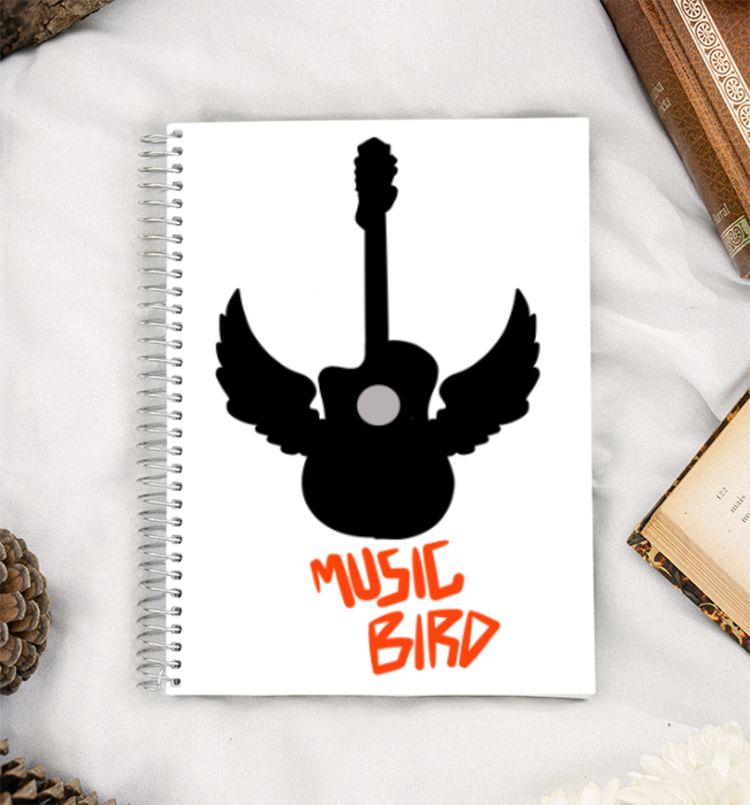 Music Bird A5 Notebook