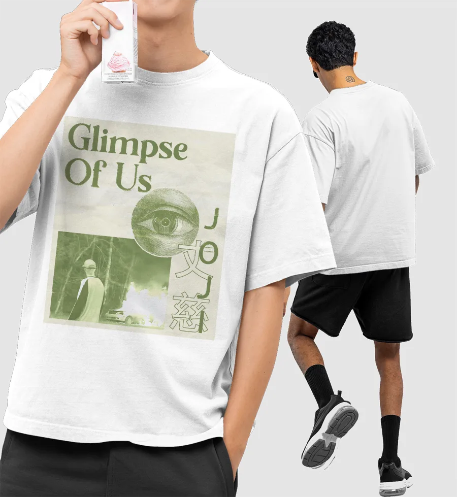 Glimpse of Us- JOJI Music Front-Printed Oversized T-Shirt