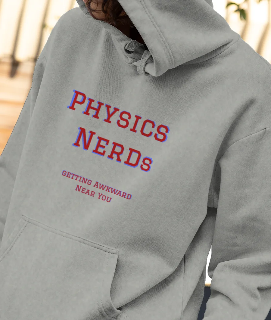 NERD For lyf Front-Printed Hoodie