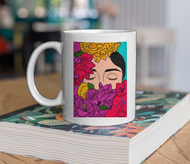 Bloom like a flower Coffee Mug