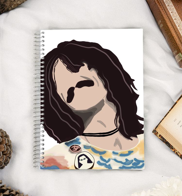 The Beatles - George Harrison - Music A5 Notebook
