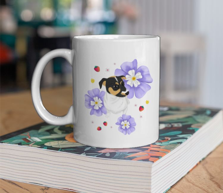 Paws and Petals Coffee Mug