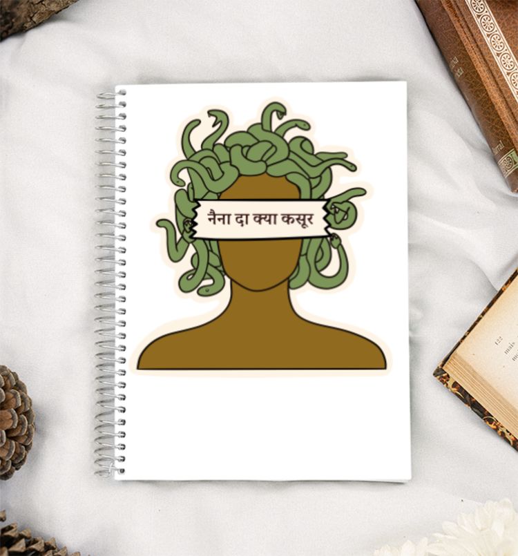 Bollywood X Medusa A5 Notebook