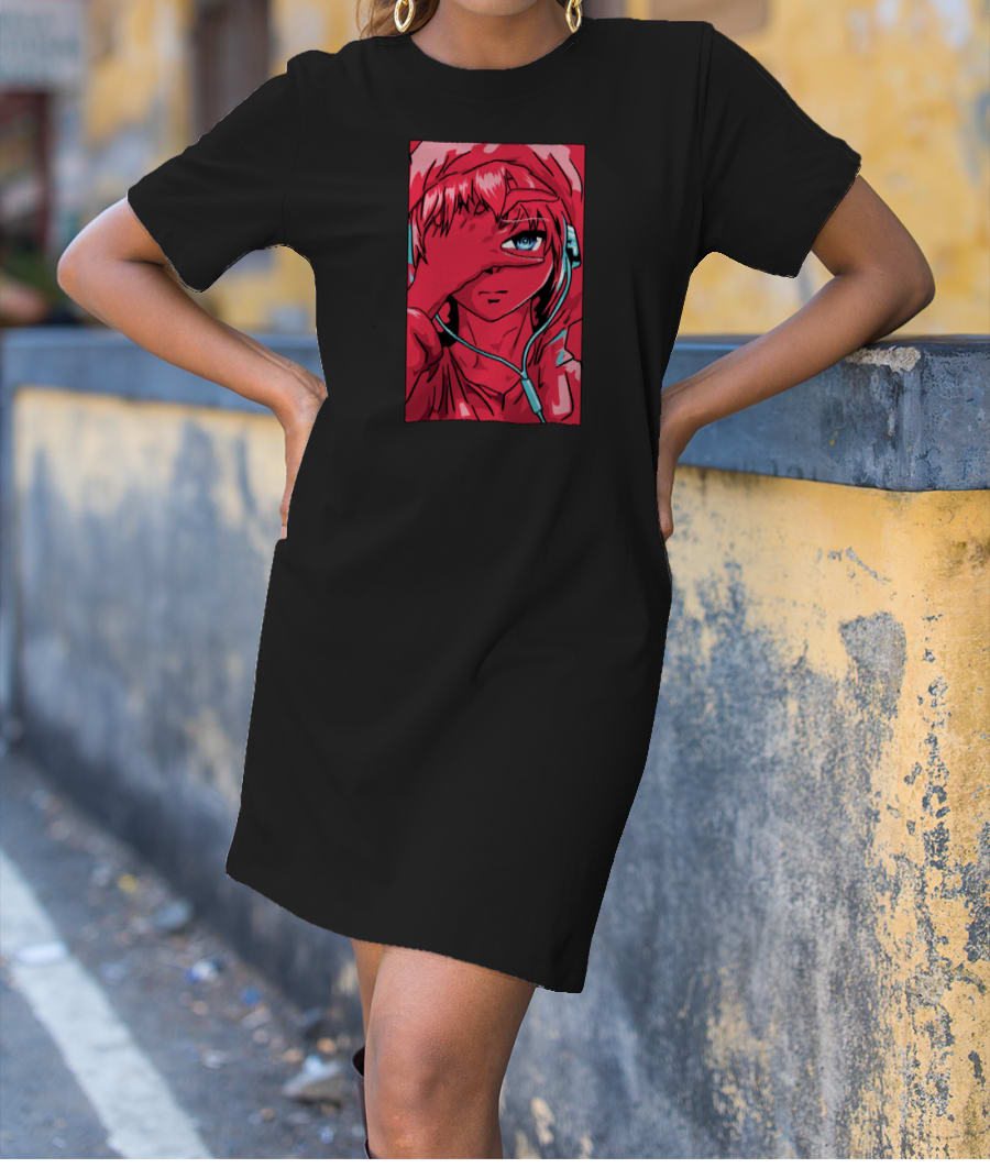 Anime Gamer T-Shirt Dress