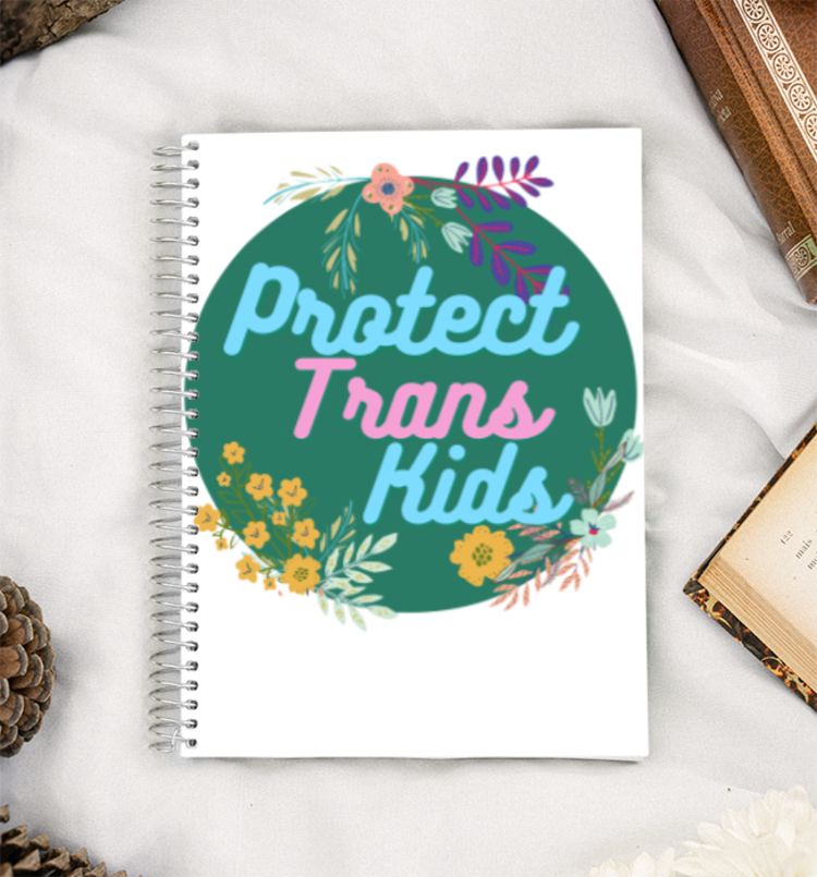 Protect Trans Kids A5 Notebook