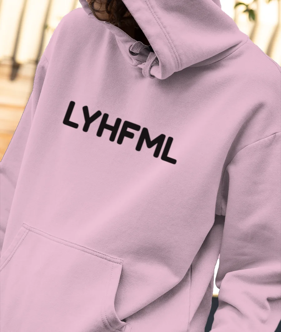LYHFML BOOKS Front-Printed Hoodie