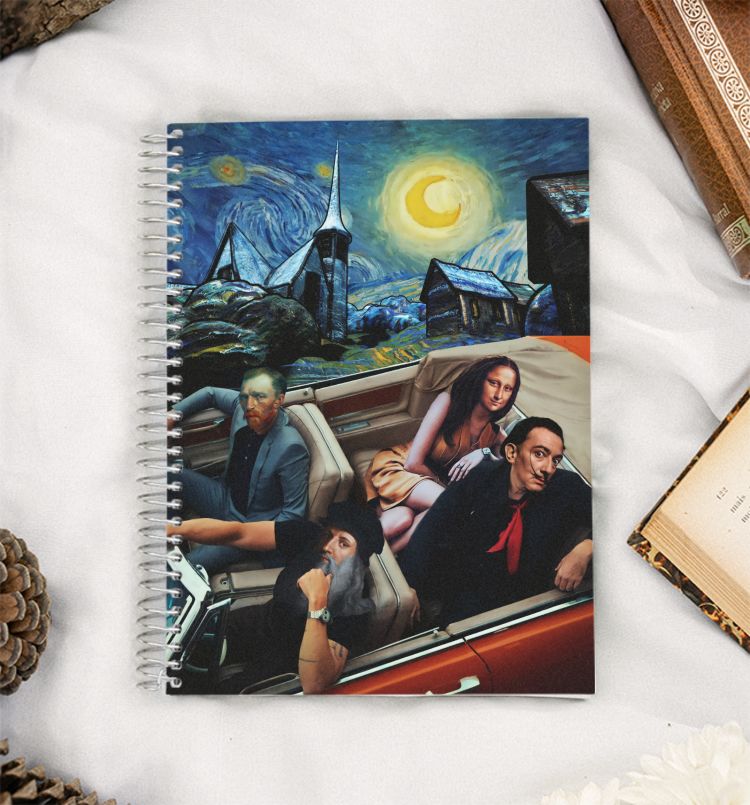 Once Upon A Time In Hollywood | Starry Night A5 Notebook
