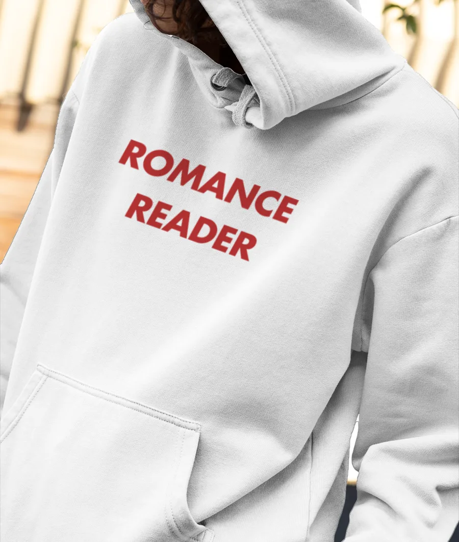 romance reader book Front-Printed Hoodie