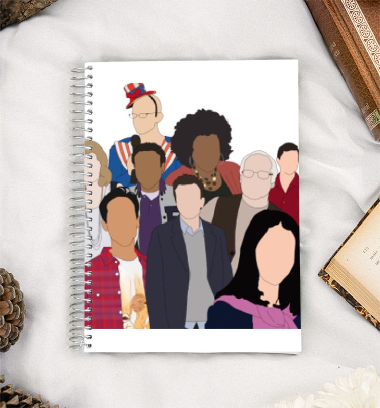 Community TV Show A5 Notebook