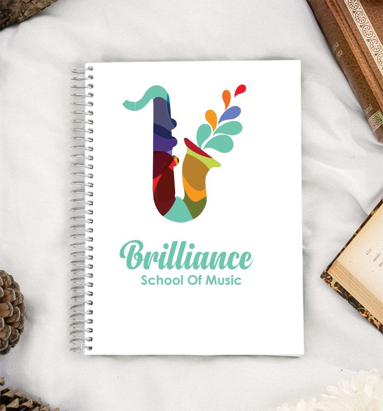 Brilliance School Of Music A5 Notebook