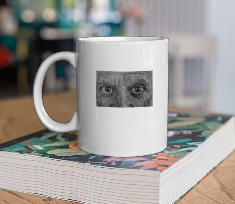 Picasso's Eyes Coffee Mug