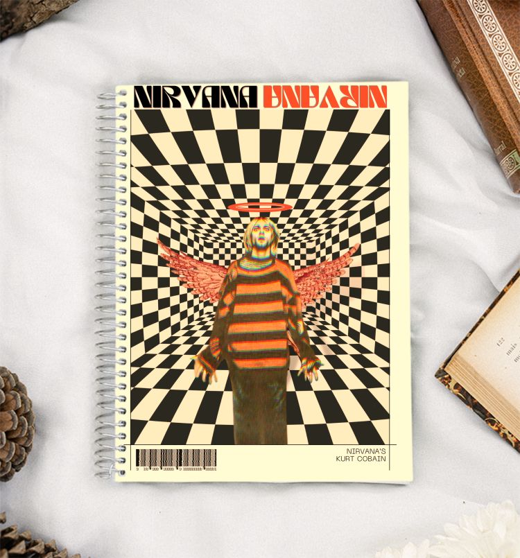 Music Vibes: Nirvana Edition A5 Notebook