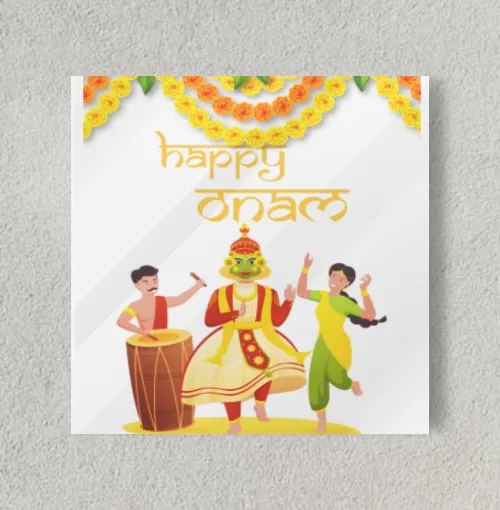 Onam 8" x 8" Acrylic Poster