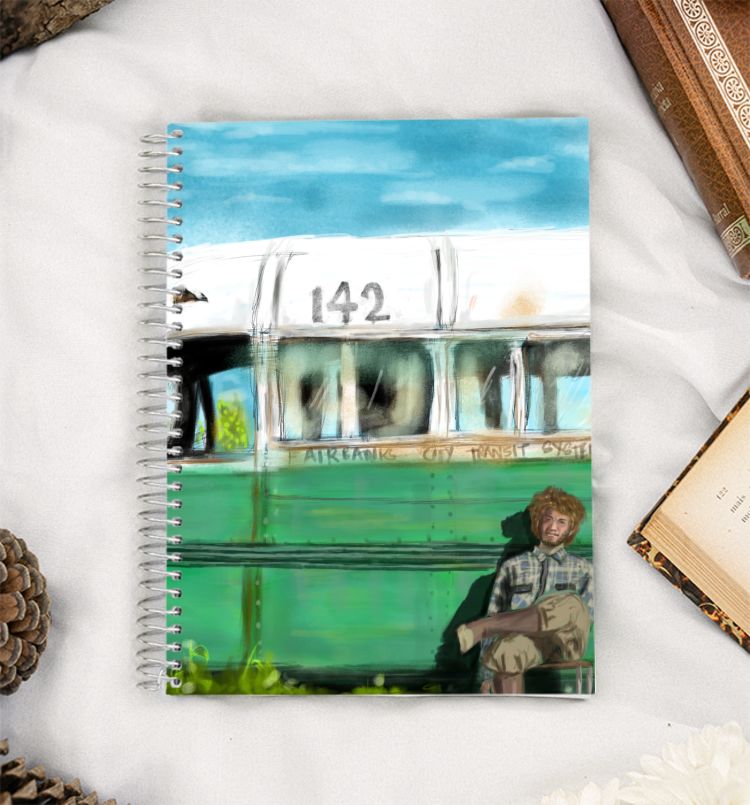 Into the wild A5 Notebook