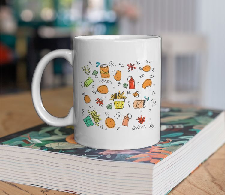 Foodie doodles Coffee Mug