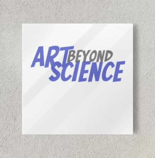 ART BEYOND SCIENCE 8" x 8" Acrylic Poster