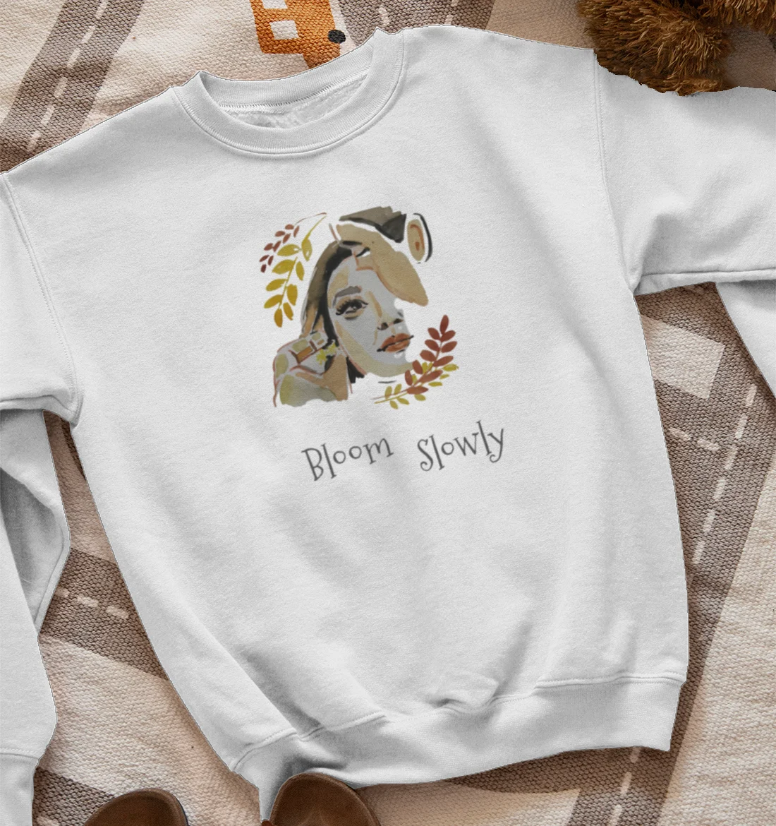 Love Autumn couple design  Sweatshirt