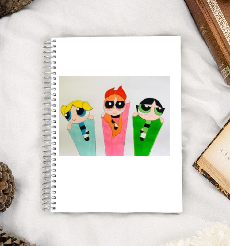 The powerpuff girls! A5 Notebook
