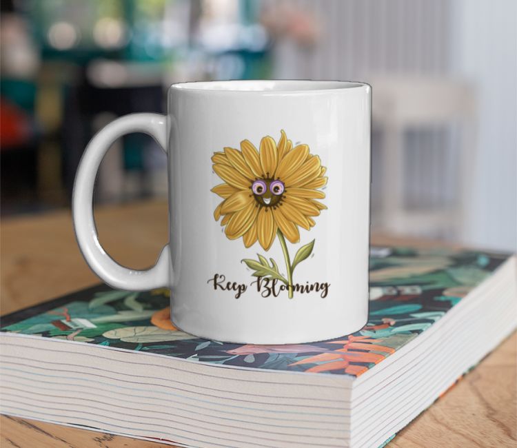 Yellow flower Coffee Mug