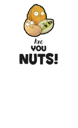 Are You Nuts Vegan Tshirt Frankly Wearing