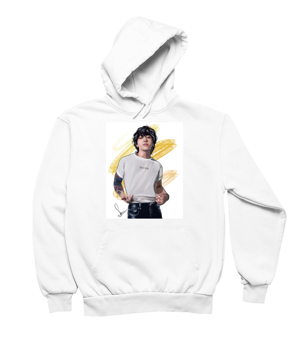 BTS JUNGKOOK SEVEN MERCHANDIS Hoodie - Frankly Wearing