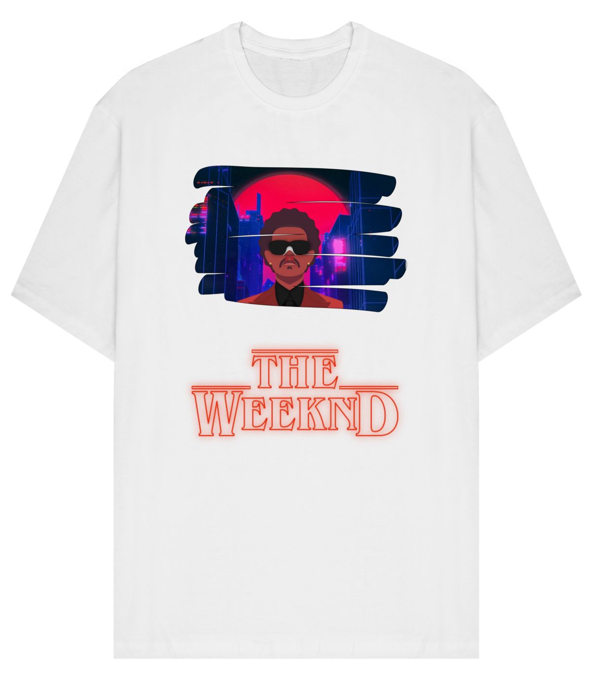 The Weeknd | After Hours Oversized T-Shirt - Frankly Wearing