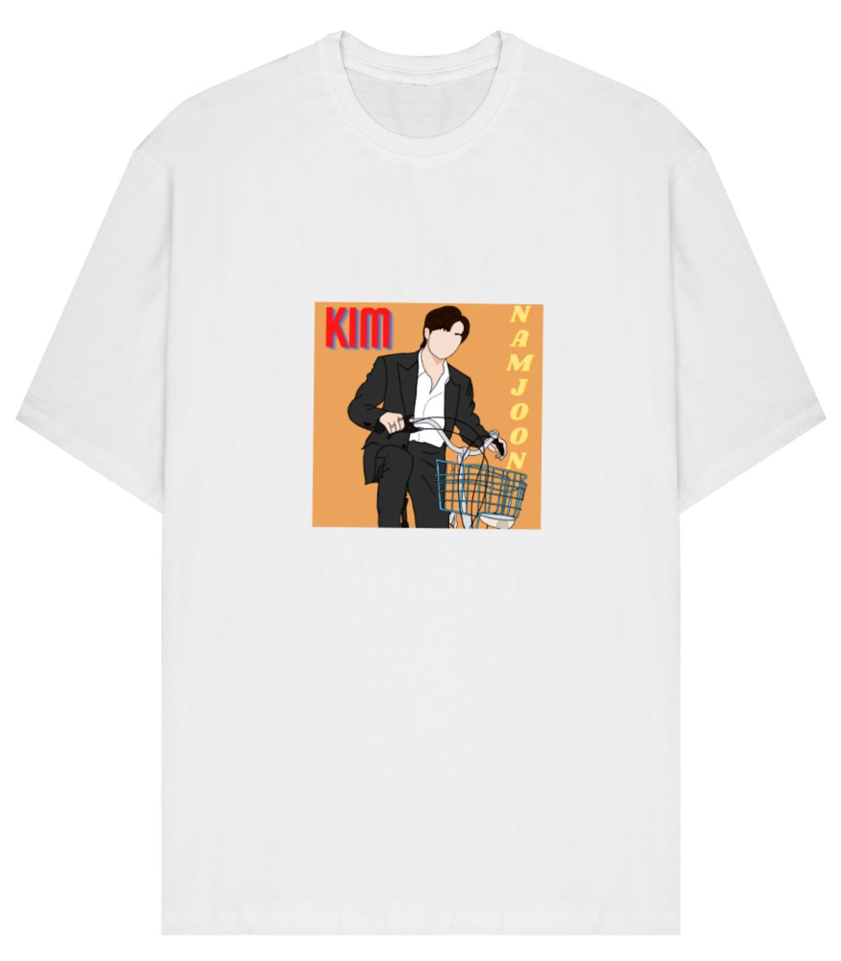 BTS RM Oversized T-Shirt - Frankly Wearing