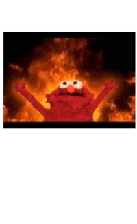 Elmo Rise Frankly Wearing