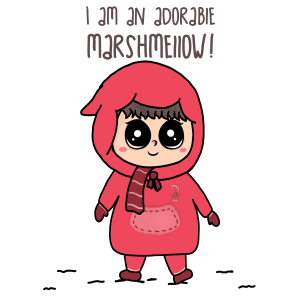 Marshmellow Ahiru Acu Frankly Wearing