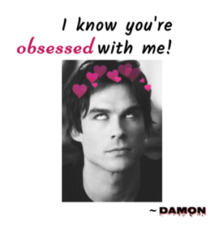 Damon Obsessed With Me Frankly Wearing Damon Obsessed With Me Frankly Wearing