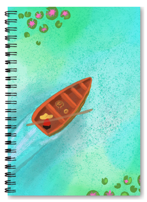 Aqua Travel A5 Notebook