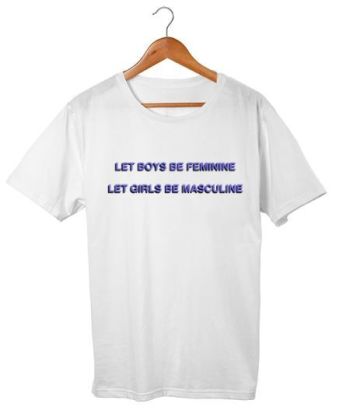 Let Boys Be Feminine Let Girls Be Masculine Classic T-Shirt