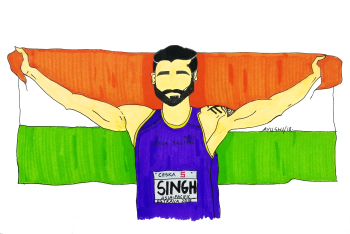 Arpinder_Singh_Triple Jump A3 Poster