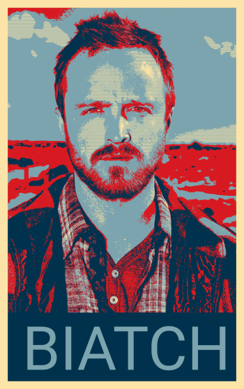 Breaking Bad-BIATCH A3 Poster