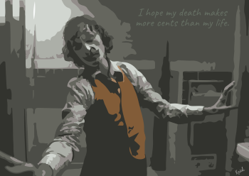 Joker: Joaquin Phoenix A3 Poster