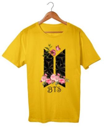 BTS Army Yellow Half Sleeve T-Shirt Classic T-Shirt
