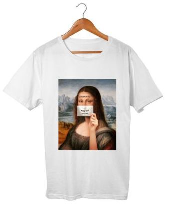 Mona Lisa: fuck you Regular T-Shirt