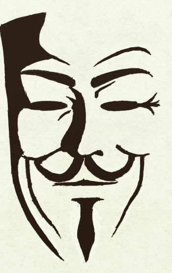 V for Vendetta A3 Poster