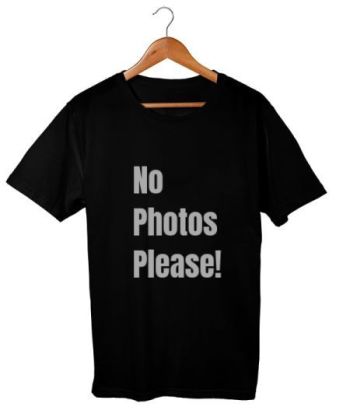 No Photos Please Classic T-Shirt