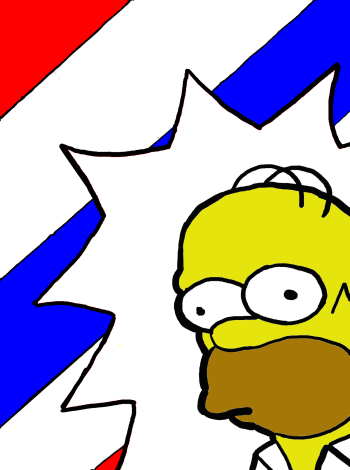 The Simpsons A3 Poster