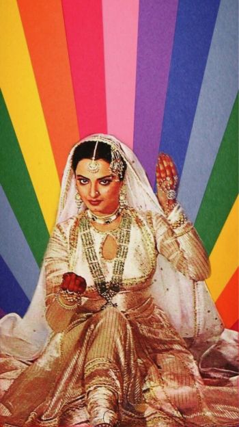 UMRAON JAAN x REKHAJI A3 Poster