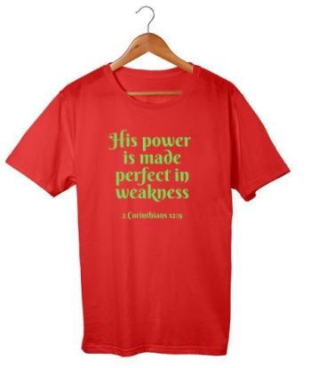 His power is made perfect in weakness Regular T-Shirt